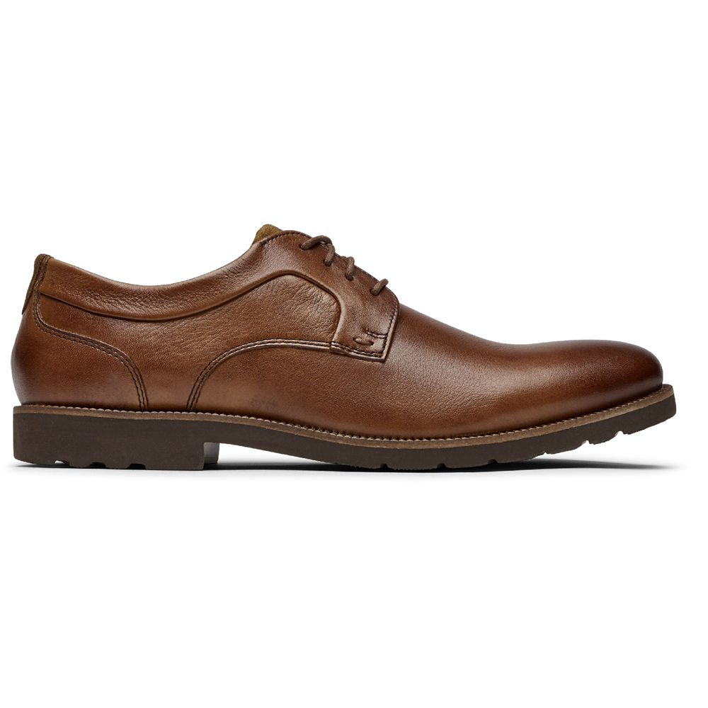 Rockport Oxfords Herre Brune - Sharp & Ready 2 Plain Toe - FNSJ51987